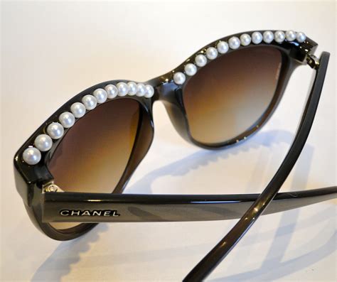 occhiali chanel con le perle|Chanel sunglasses for women 2024.